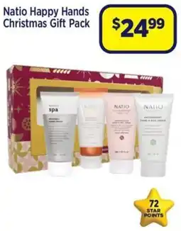 Star Discount Chemist Natio Happy Hands Christmas Gift Pack offer