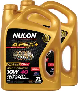 Autobarn Selected Nulon Apex+ Engine Oils offer