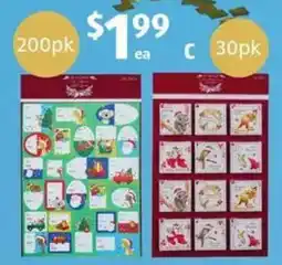 ALDI Assorted Gift Tags offer