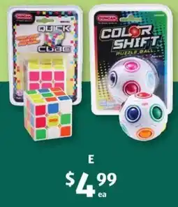 ALDI Duncan Assorted Fidget Toys offer