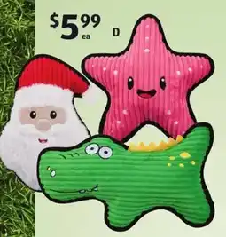 ALDI Dog Plush Toys offer