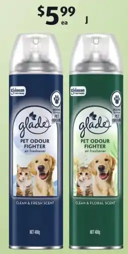 ALDI Glade Pet Odour Air Freshener offer