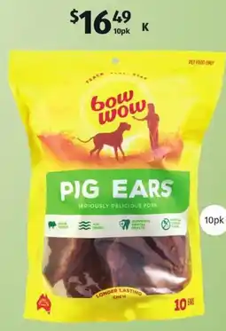 ALDI Bow Wow Pigs Ears offer