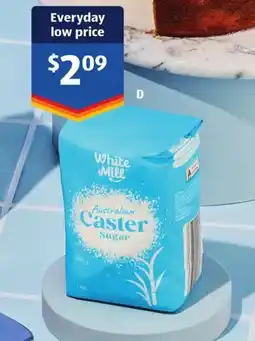 ALDI White Mill Caster Sugar offer