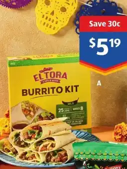 ALDI El Tora Mexican Meal Kits offer