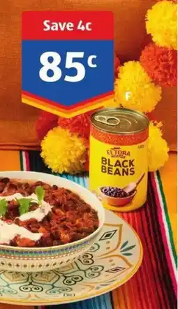 ALDI El Tora Black Beans offer