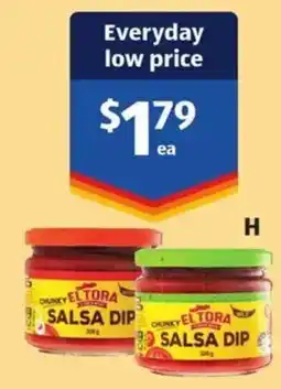 ALDI El Tora Chunky Salsa Dip offer