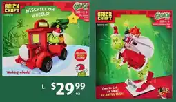 ALDI Brick Craft The Grinch Truck offer