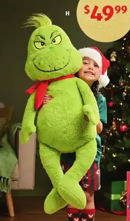 ALDI Grinch plush offer