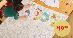 ALDI Children's Colouring Tablecloth offer