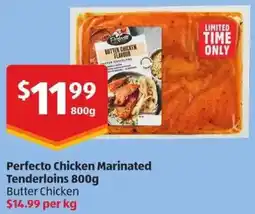 ALDI Perfecto Chicken Marinated Tenderloins offer