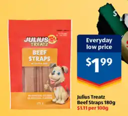 ALDI Julius Treatz Beef Straps offer