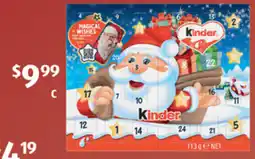 ALDI Kinder Advent Calendar offer