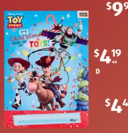 ALDI Toy Story Christmas Countdown Calendar offer