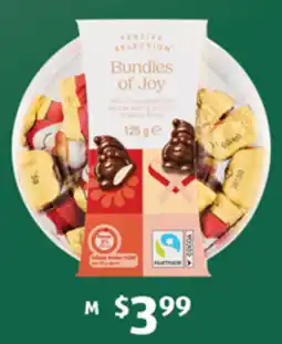 ALDI Festive Selection Bundles of Joy offer