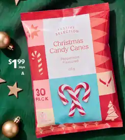 ALDI Festive Selection Christmas Candy Canes offer