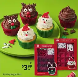 ALDI Christmas Cupcake Decorating Kit offer