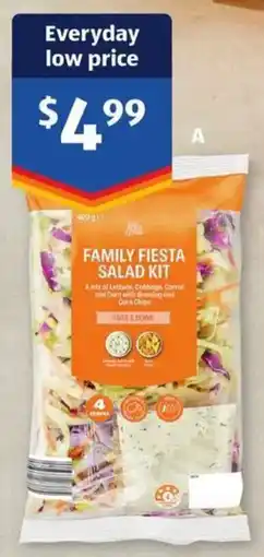 ALDI ALDI Family Fiesta Salad Kit offer