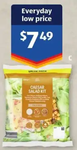 ALDI ALDI Caesar Salad Kit offer