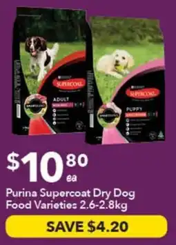 Ritchies Purina Supercoat Dry Dog Food Varieties offer