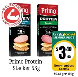 Farmer Jack's Primo Protein Stacker offer