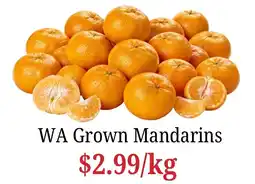 Farmer Jack's WA Grown Mandarins offer