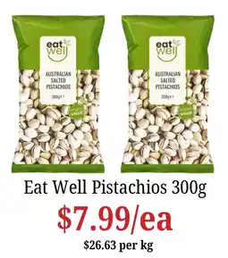 Farmer Jack's Eat Well Pistachios offer
