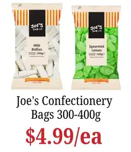 Farmer Jack's Joe's Confectionery Bags offer