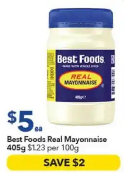 Ritchies Best Foods Real Mayonnaise offer