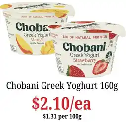 Farmer Jack's Chobani Greek Yogurt offer