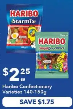 Ritchies Haribo Confectionery Varieties offer