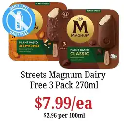 Farmer Jack's Streets Magnum Dairy Free offer