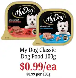 Farmer Jack's My Dog Classic Dog Food offer