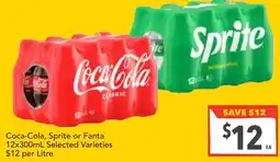 Supa Valu Coca-Cola, Sprite or Fanta offer