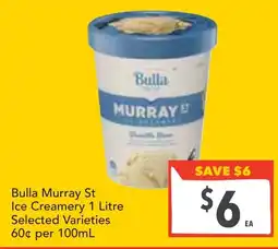 Supa Valu Bulla Murray St Ice Creamery offer