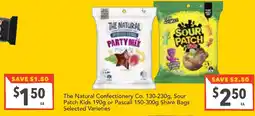 Supa Valu The Natural Confectionery Co. Sour Patch Kids offer