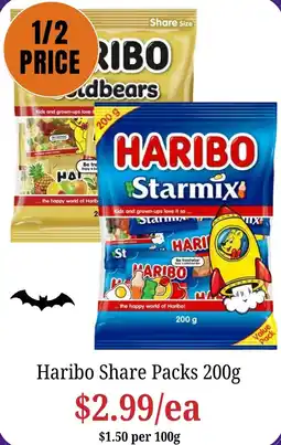 Farmer Jack's Haribo Share Packs offer