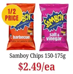 Farmer Jack's Samboy Chips offer