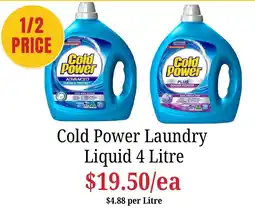 Farmer Jack's Cold Power Laundry Liquid offer