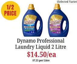 Farmer Jack's Dynamo Professional Laundry Liquid offer