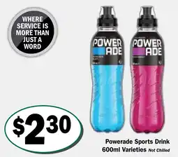 Friendly Grocer Powerade Sports Drink Varieties offer