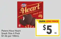 Supa Valu Peters Hava Heart offer