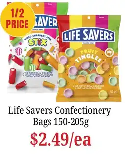 Farmer Jack's Life Savers Confectionery offer