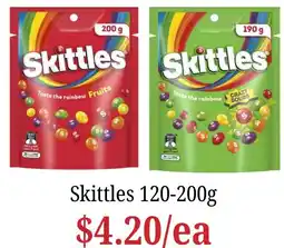 Farmer Jack's Skittles offer