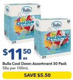 Ritchies Bulla Cool Down Assortment offer