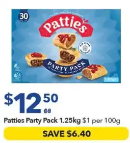 Ritchies Patties Party Pack offer