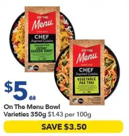 Ritchies On The Menu Bowl Varieties offer