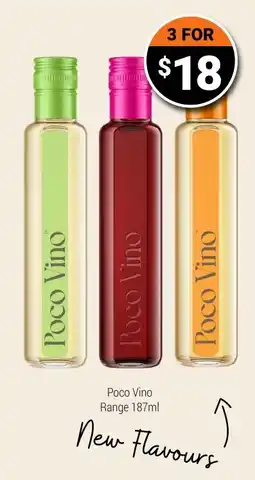 Super Cellars Poco Vino Range offer