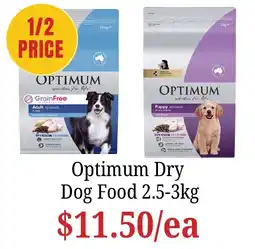 Farmer Jack's Optimum Dry Dog Food offer