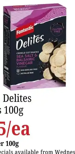 Farmer Jack's Fantastic Delites offer